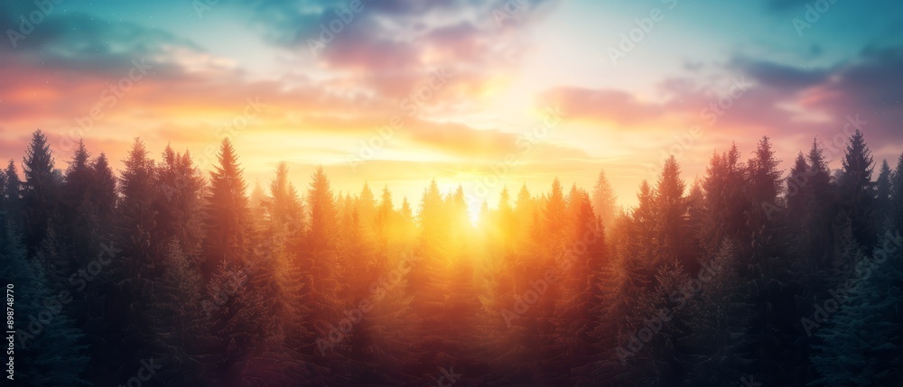 trees in foreground, clouds in background trees in foreground, clouds in background