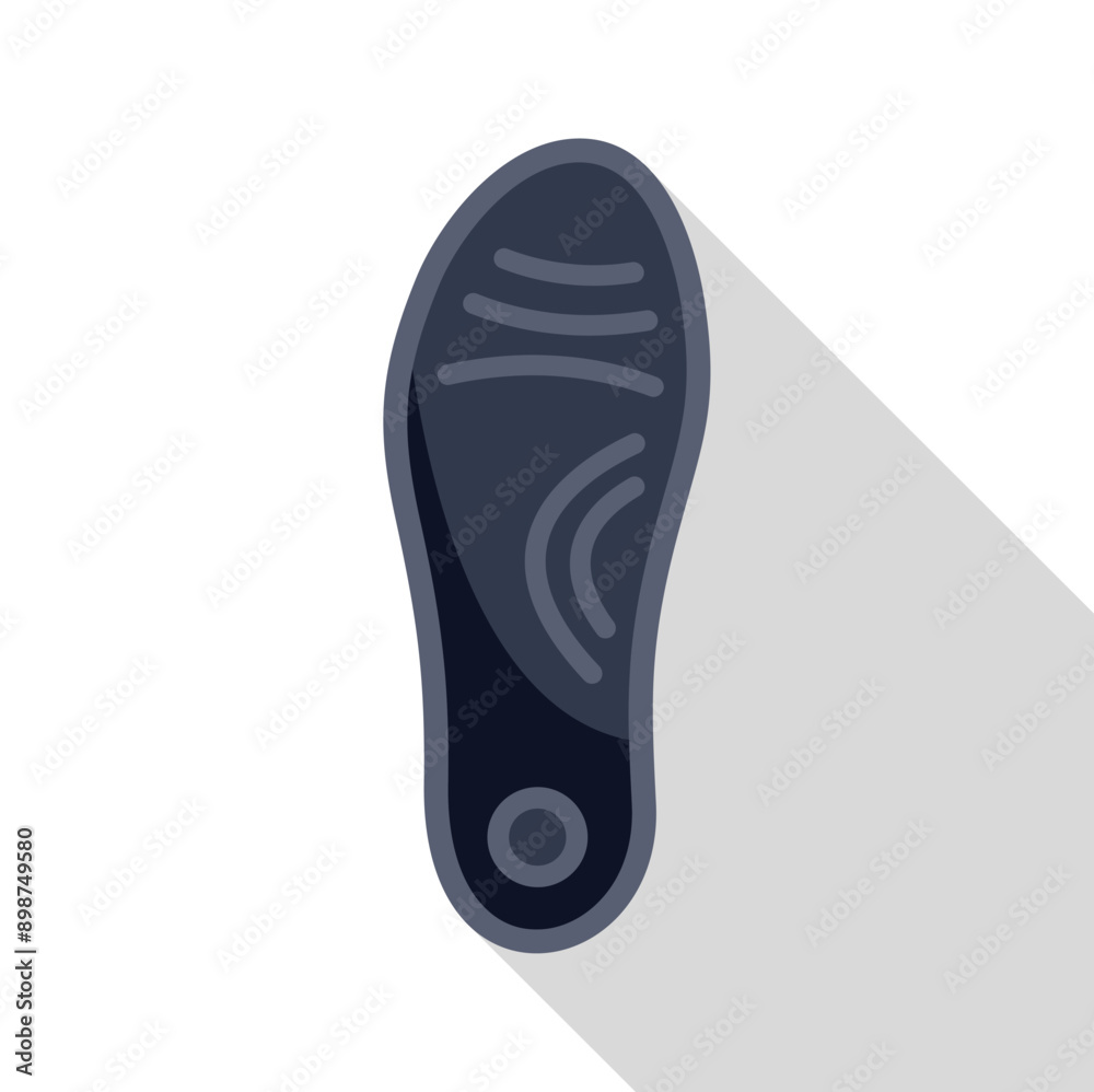 Orthopedic insole designed to provide cushioning and support to the arches of the feet, promoting comfort and proper alignment while walking Orthopedic insole designed to provide cushioning and support to the arches of the feet, promoting comfort and proper alignment while walking