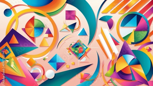 abstract background with circles
