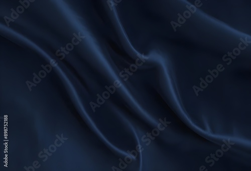 Wallpaper Mural Dark blue velvet texture sample background, smooth, some waves, well enlighted Torontodigital.ca