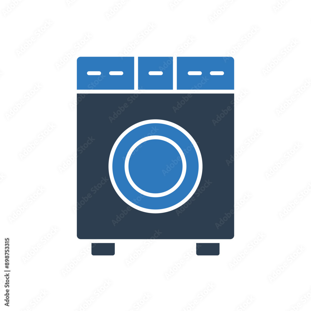 Washing Machine Icon Sign Symbol Washing Machine Icon Sign Symbol
