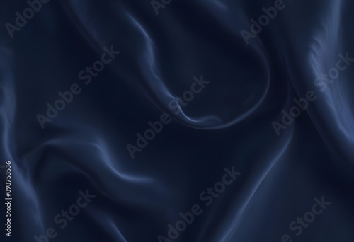 Wallpaper Mural Dark blue velvet texture sample background, smooth, some waves, well enlighted Torontodigital.ca