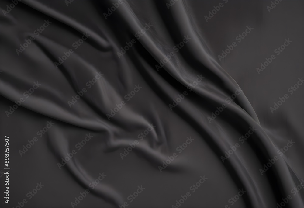 Dark grey velvet texture sample, gray satin screen background, smooth, some waves, well enlighted Dark grey velvet texture sample, gray satin screen background, smooth, some waves, well enlighted