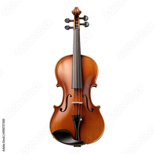 Classiс Violin Isolated on White Background