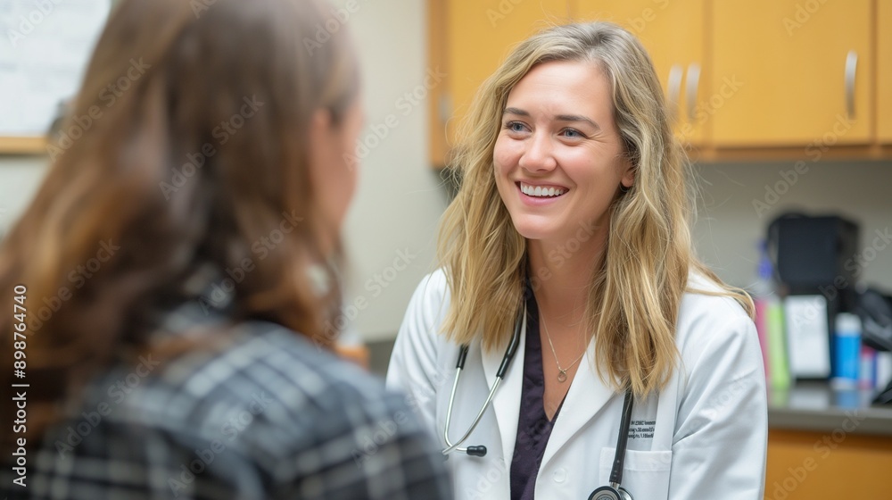 primary care physician educating a patient about the importance of regular screenings primary care physician educating a patient about the importance of regular screenings