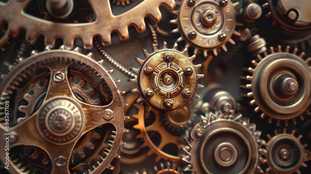 Cogs and Gears - Close up. Cogs and Gears - Close up.