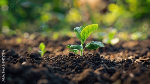 Ground planting photo