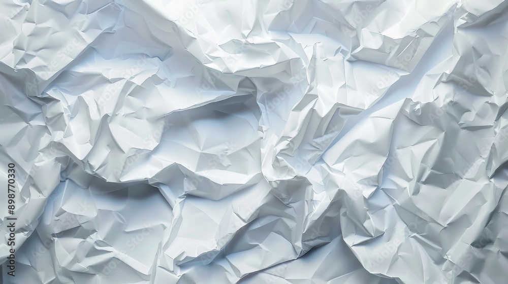 Fototapeta premium Texture of wrinkled paper used as wallpaper design