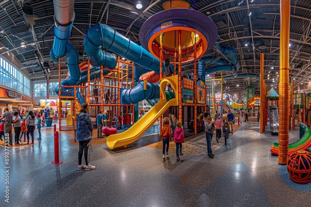 Naklejka premium Playground for kids