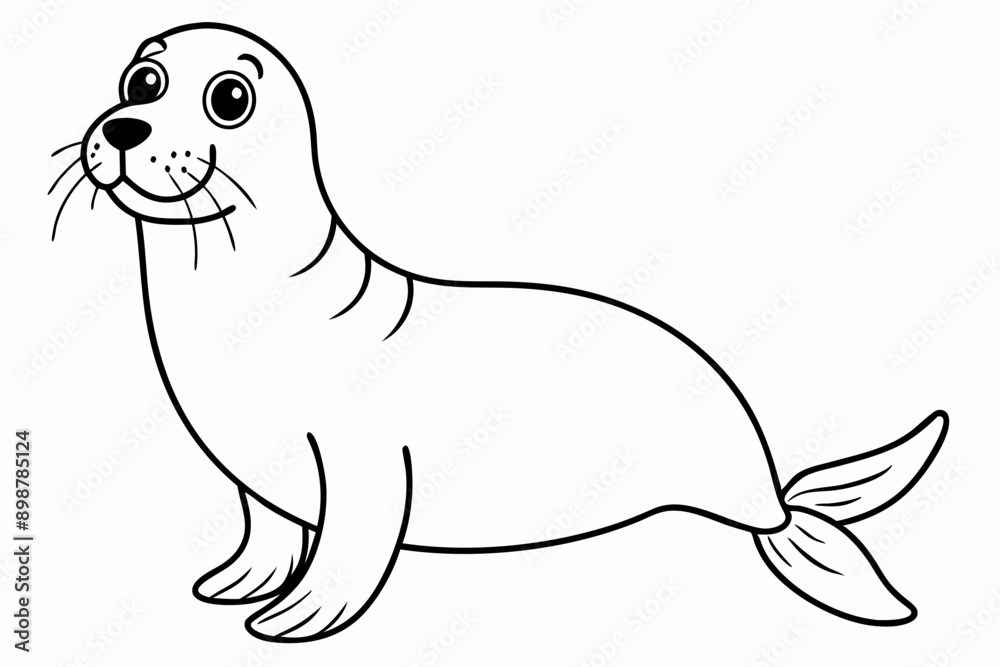 Funny Sea Lion Vector Illustration, Cartoons, Clipart, and Line Art Design, Funny Sea Lion vector illustration, cartoons, clipart, and line art design on a white background. Funny Sea Lion Vector Illustration, Cartoons, Clipart, and Line Art Design, Funny Sea Lion vector illustration, cartoons, clipart, and line art design on a white background.