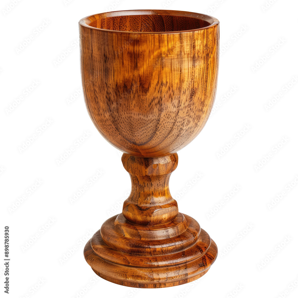 wooden beer glass isolated on transparent white background, clipping path wooden beer glass isolated on transparent white background, clipping path