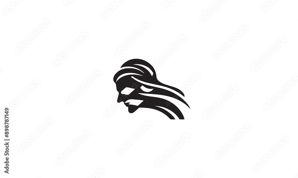 swimming logo design black simple flat icon on white background swimming logo design black simple flat icon on white background