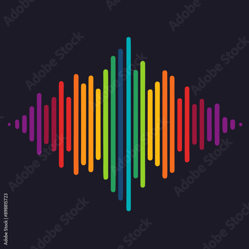 Dynamic Audio Spectrum Waveform	