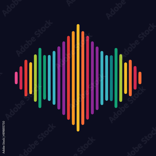 Dynamic Audio Spectrum Waveform	