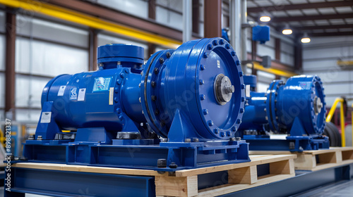 Experience the reliability of our high-performance pumps, perfect for any industrial fluid handling application. © Maksym