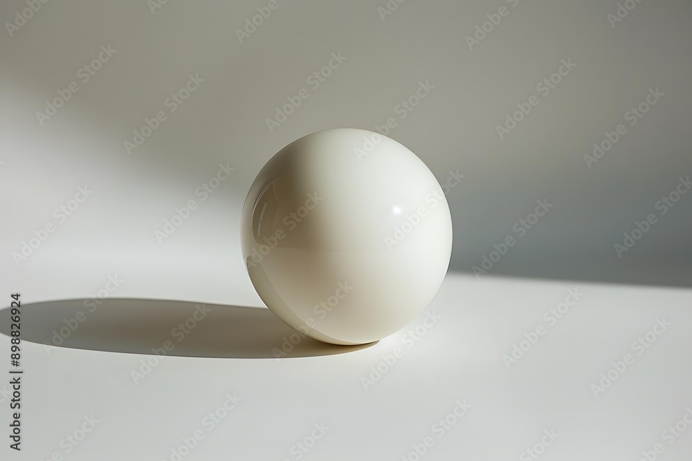 white ball on white background white ball on white background