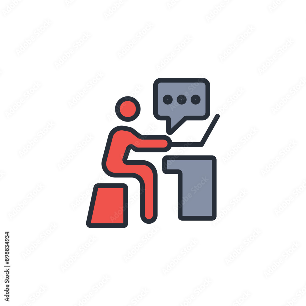 internet users icon. vector.Editable stroke.linear style sign for use web design,logo.Symbol illustration. internet users icon. vector.Editable stroke.linear style sign for use web design,logo.Symbol illustration.