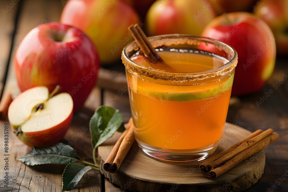 delicious blend of organic apple cider and fragrant cinnamon delicious blend of organic apple cider and fragrant cinnamon