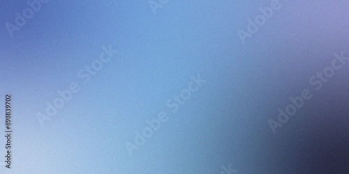 Pastel blue Foil Shimmer gradient background design. Defocused shiny cold nature grainy illustration. Glowing light blurred colors poster backdrop design. 