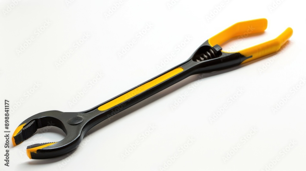 A grabber reach tool handy on white background A grabber reach tool handy on white background