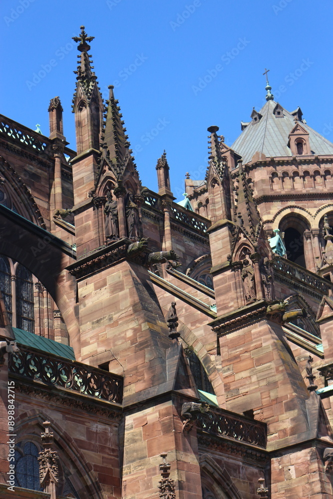 Fototapeta premium Catedral de Estrasburgo