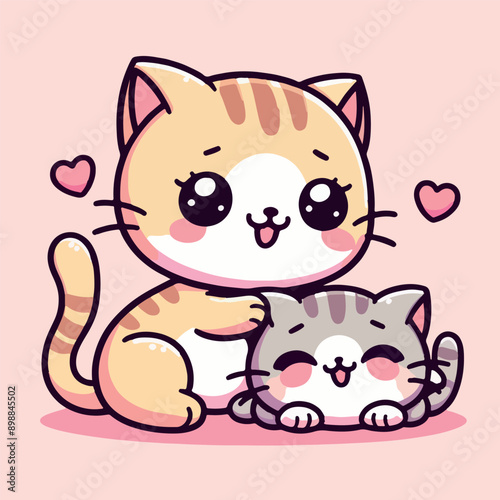 cat cute kawaii 