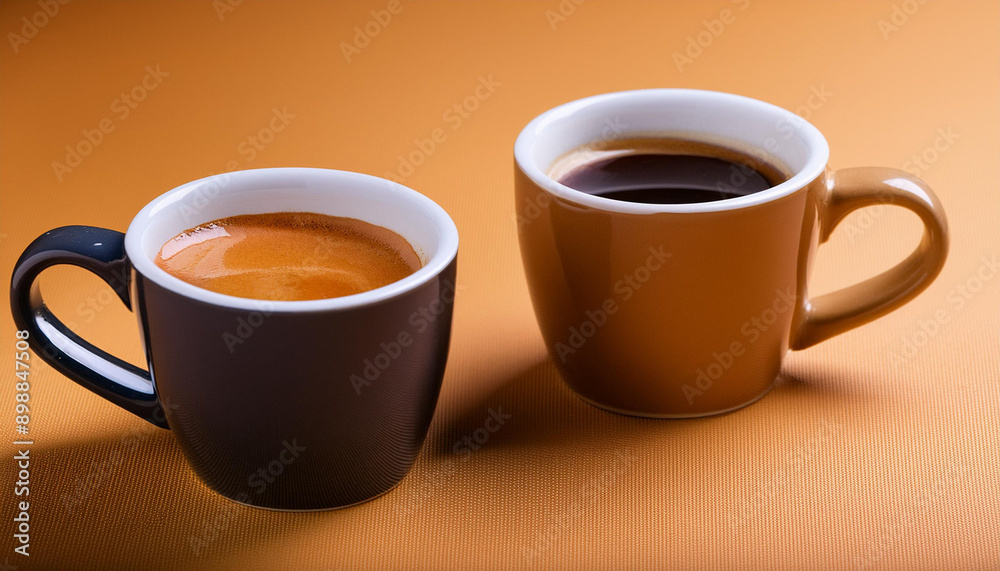 cup of coffee on white background cup of coffee on white background