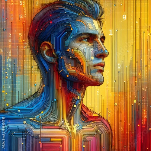 A young man