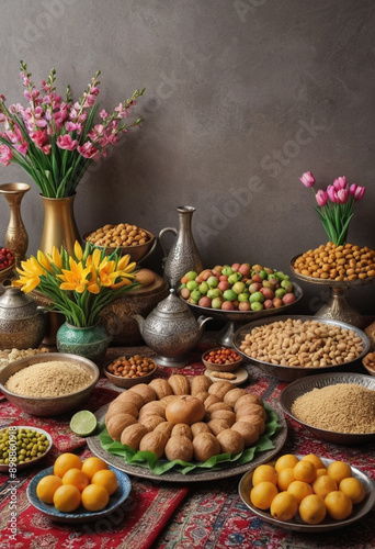  A traditional Iranian Nowruz celebration. 