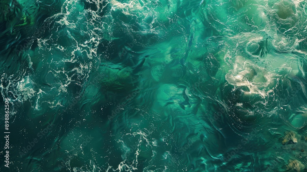 Background of ocean water Background of ocean water