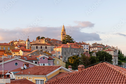 View on the old town of Labin. Croatia