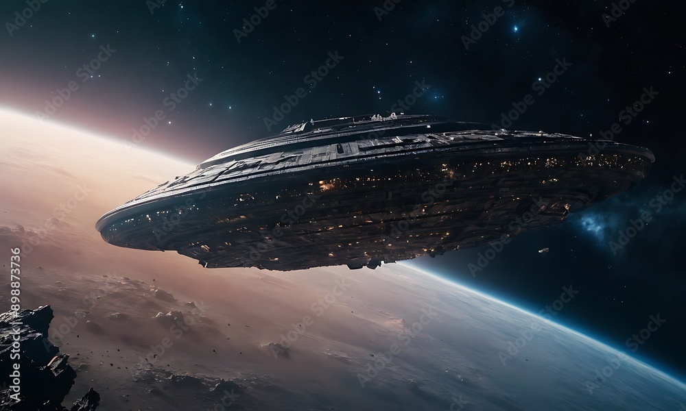 A derelict spaceship drifting in the void of space, covered in cosmic dust and surrounded by the remnants of a long-forgotten battle. A derelict spaceship drifting in the void of space, covered in cosmic dust and surrounded by the remnants of a long-forgotten battle.