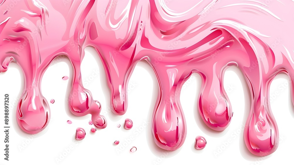 Melting Pink Nail Polish Liquid Melting Pink Nail Polish Liquid