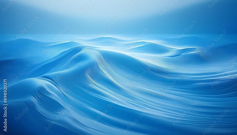 Beautiful natural light blue background with the texture of a light wave on the water Beautiful natural light blue background with the texture of a light wave on the water