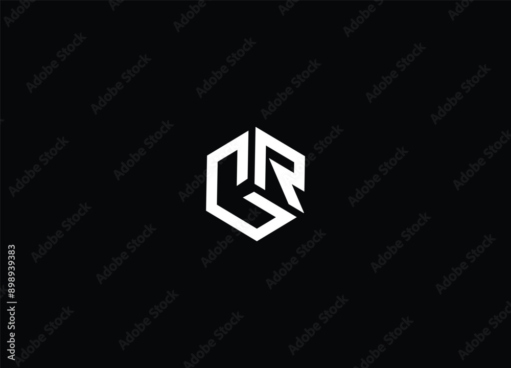 CR RC Creative modern logo design and initial logo CR RC Creative modern logo design and initial logo