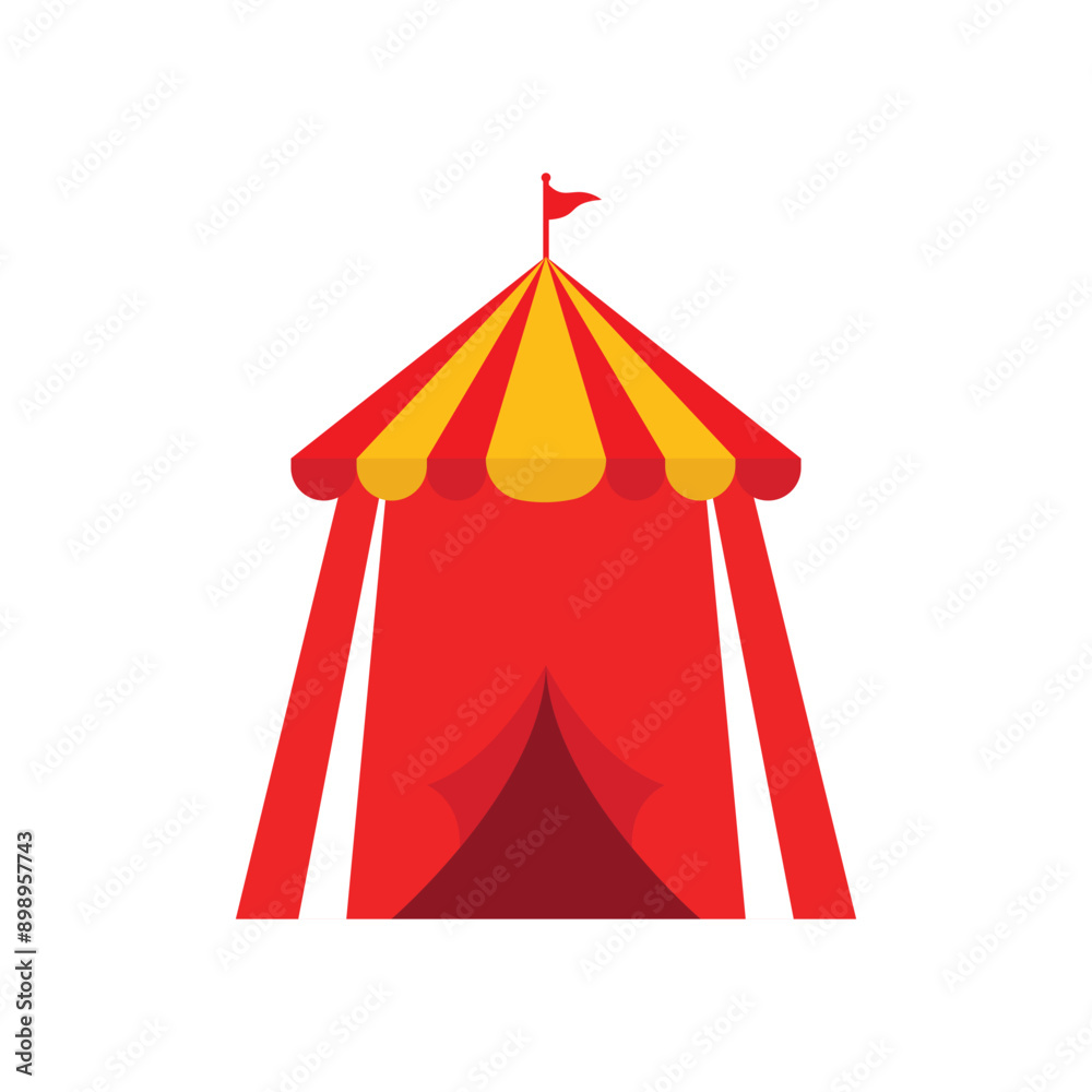 Circus tent icon Circus tent icon