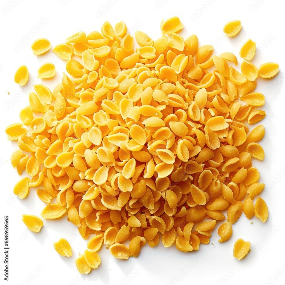 a close up of a pile of pasta on a white surface a close up of a pile of pasta on a white surface