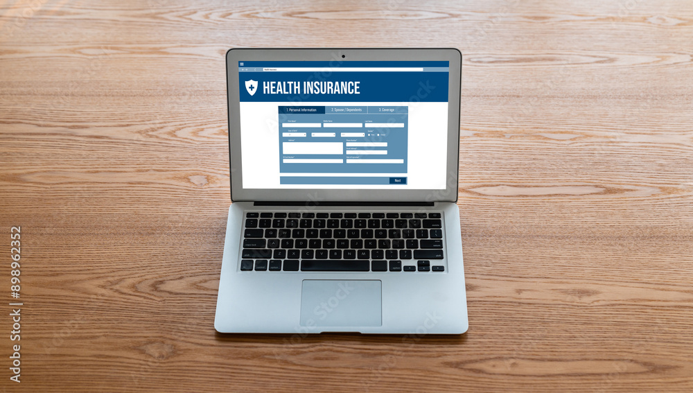 Health insurance web site modish registration system for easy form filling Health insurance web site modish registration system for easy form filling