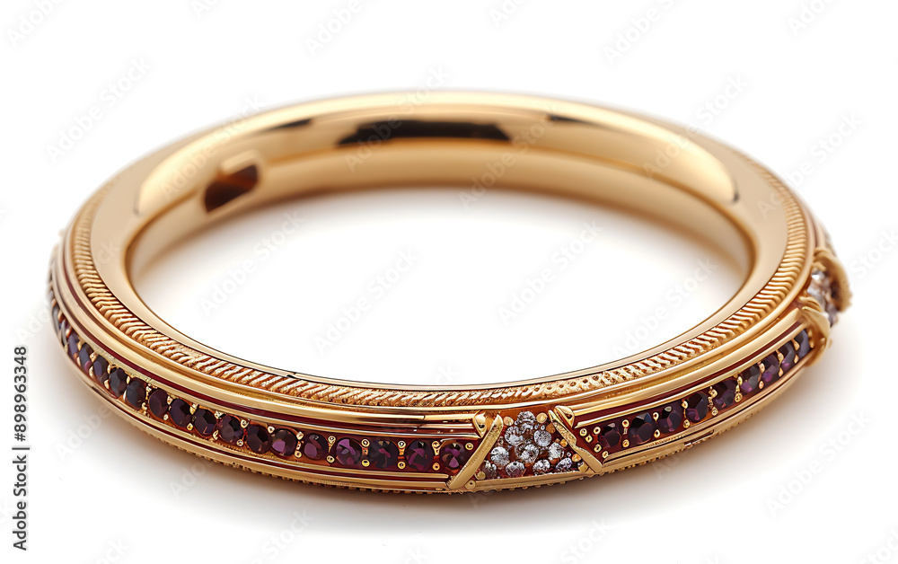 Bangle isolated on white background. Bangle isolated on white background.