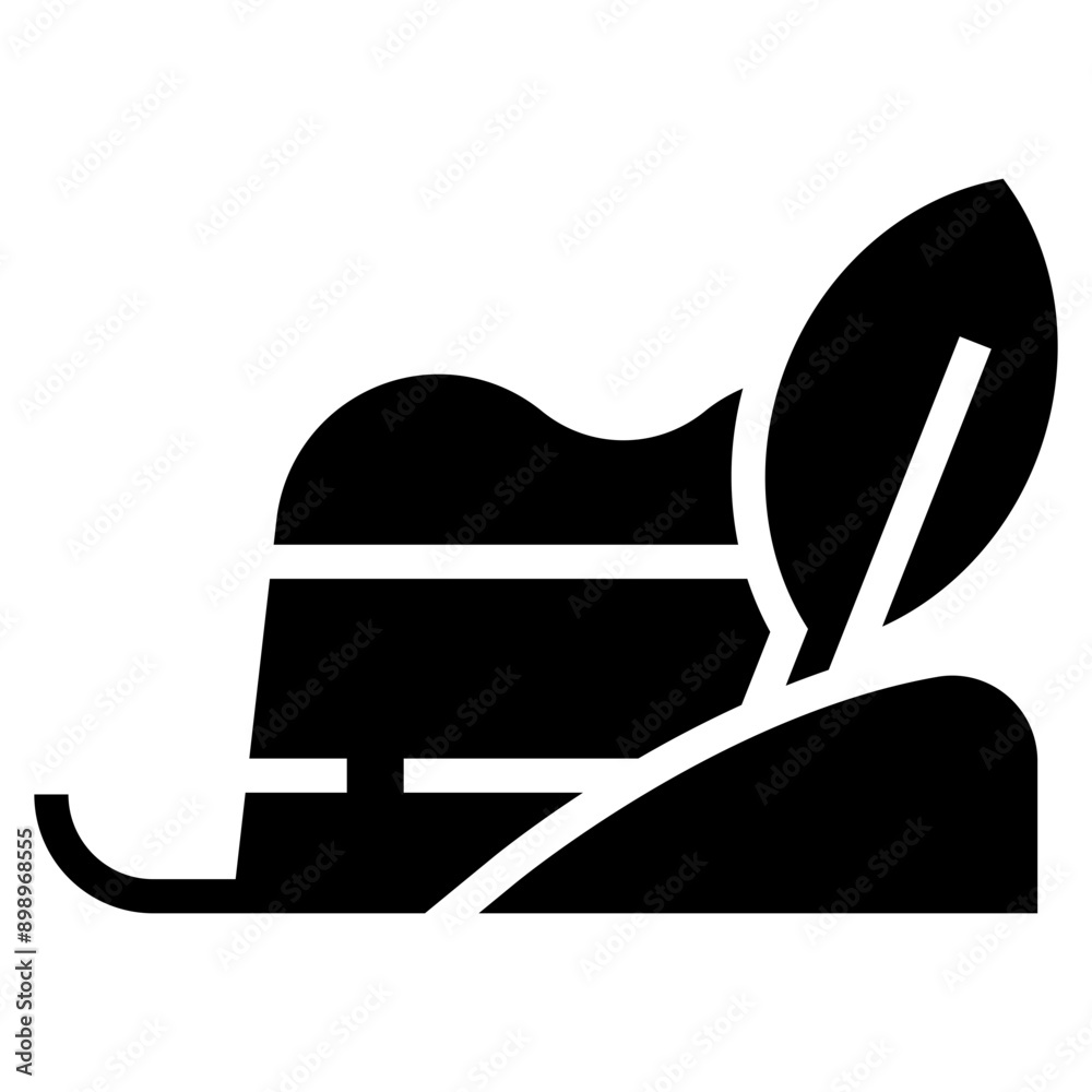 Tyrolean Hat Icon Tyrolean Hat Icon