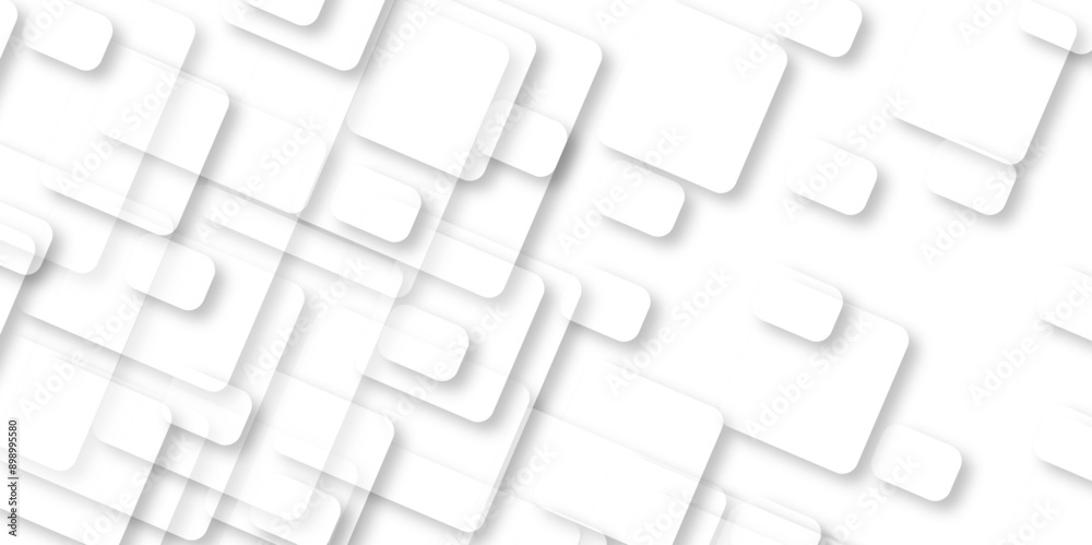 Modern Abstract white background design with layers of textured white transparent material in triangle and squares shapes. vector illustration, Use for banner, poster, adding Modern Abstract white background design with layers of textured white transparent material in triangle and squares shapes. vector illustration, Use for banner, poster, adding