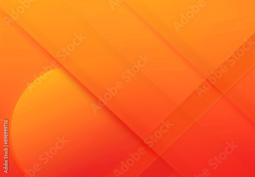 Abstract Geometric Orange and Yellow Background