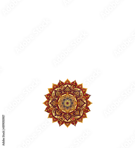 ornamental luxury mandala pattern, featuring 3-in-1 designs in vector, silhouette, and colorful 