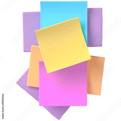 sticky notes full color