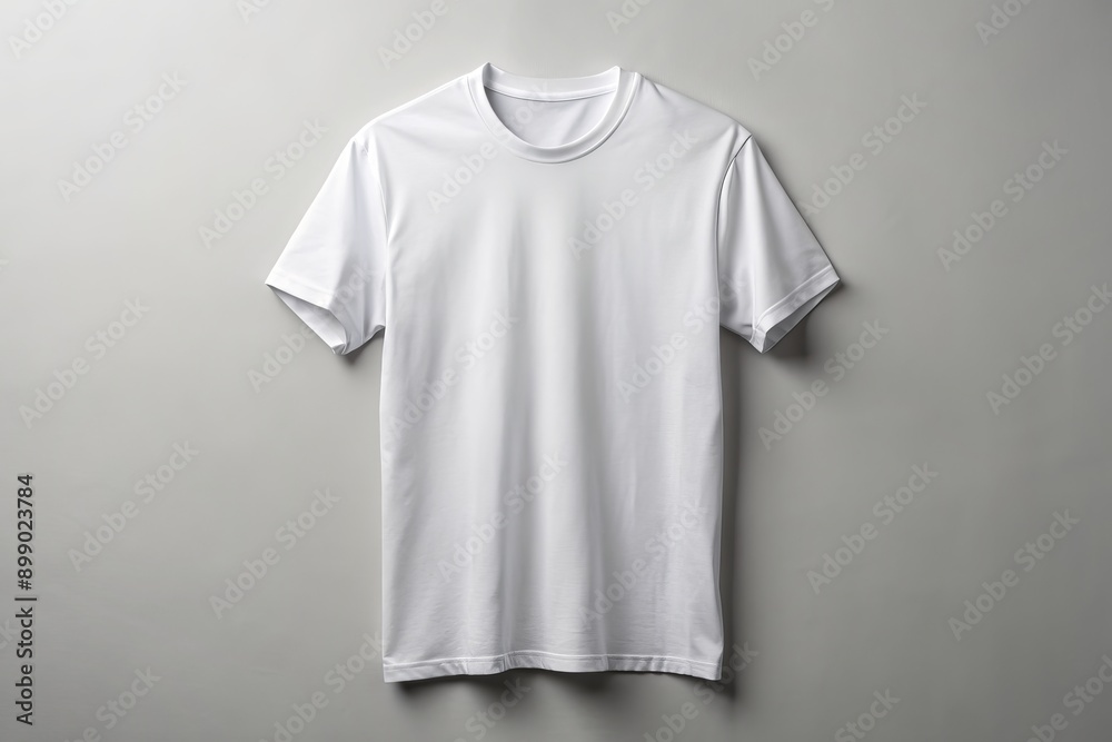 white t shirt mockup. Generative AI white t shirt mockup. Generative AI