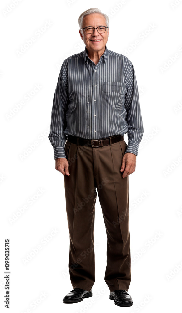 A smiling senior man. A smiling senior man.