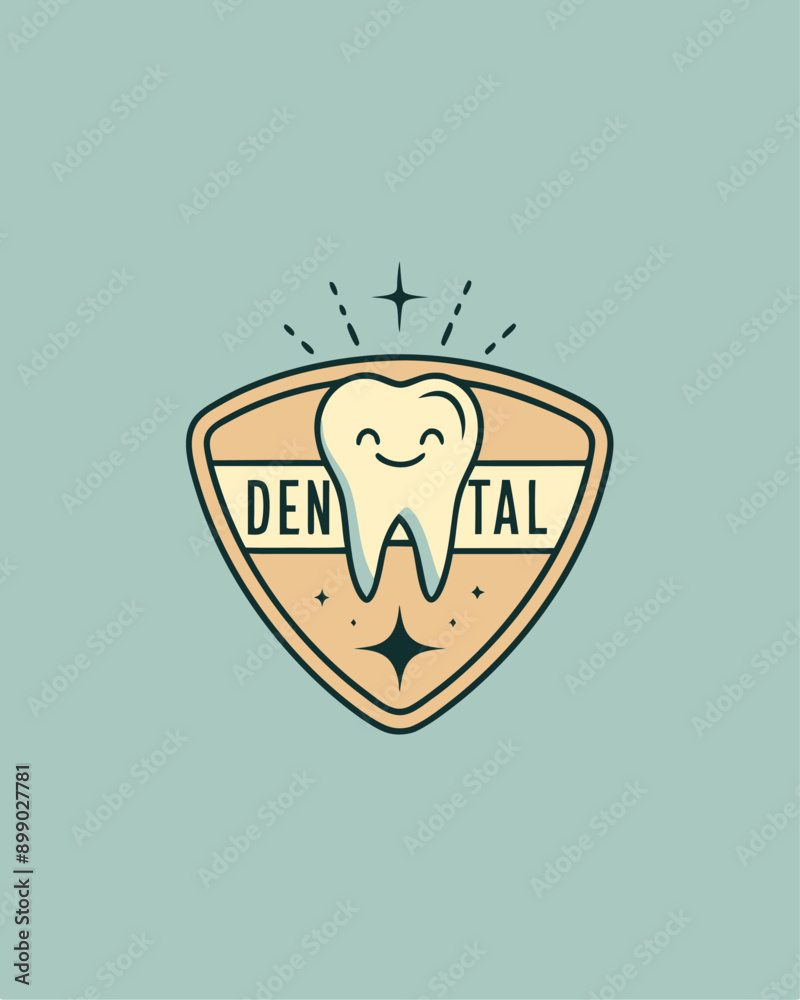 Dental logo aesthetic for your business or your community, white tooth aesthetic Dental logo aesthetic for your business or your community, white tooth aesthetic
