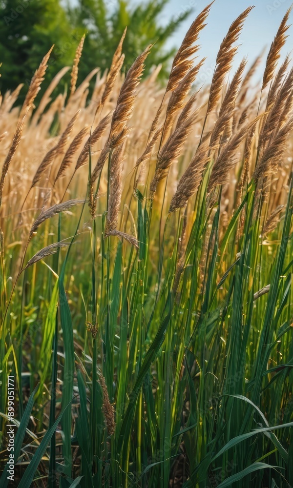 Tall Grass in the Wind. Tall Grass in the Wind.