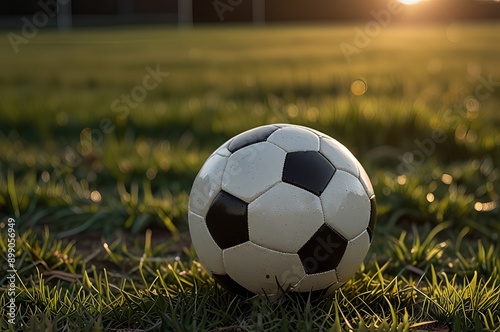 soccer ball on grass