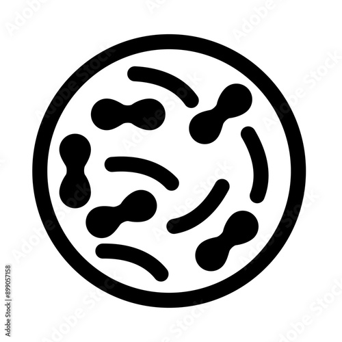 Probiotic icon template